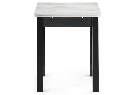 Обеденная группа Блавир белый полимер, серый полимер, метрополитан серый, черный