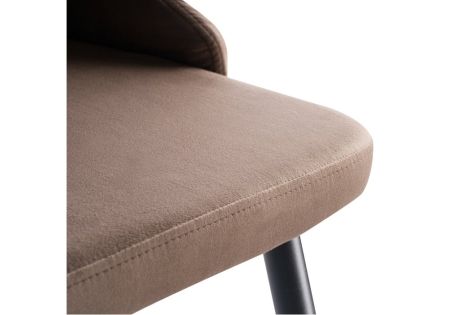 Стул деревянный Нараьян велюр velutto 23, черный