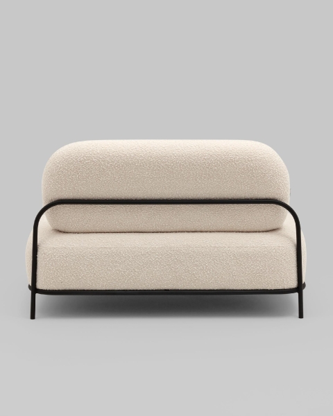 Диван Стоун new ткань букле молочный Диван Стоун new ткань букле молочный