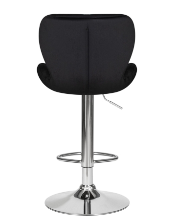 Набор 2 шт Стул барный BARNY, черный велюр (MJ9-101)