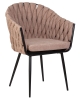 Набор 2 шт Стул обеденный MATILDA, коричневая ткань (LAR 275-3)