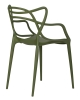 Стул обеденный MASTERS зеленый хаки G-17