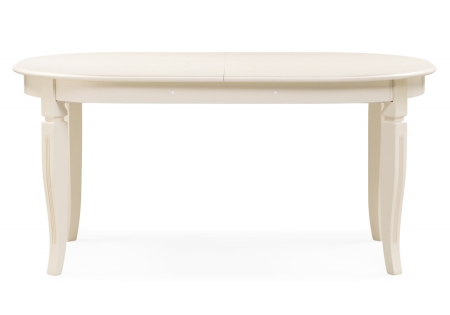 Стол деревянный Aviano овальный слоновая кость
