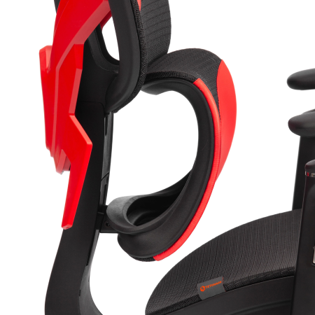 Кресло KingCobra черный и красный