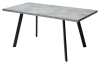 Стол BRICK M 120 бетон Портленд, черный