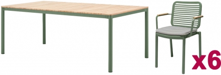 Комплект металлической мебели Tagliamento Armona Комплект металлической мебели Tagliamento Armona