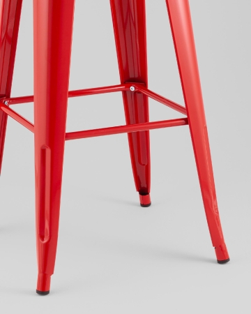 Стул барный TOLIX красный глянцевый KD