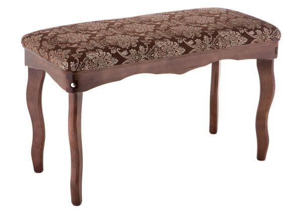 Банкетка Амадео орех с узором на сиденье Банкетка Амадео орех с узором на сиденье