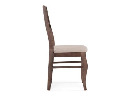 Стул деревянный Амадиу бежевый, орех