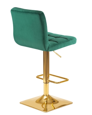 Набор 2 шт Стул барный GOLDIE, зеленый велюр (MJ9-88)