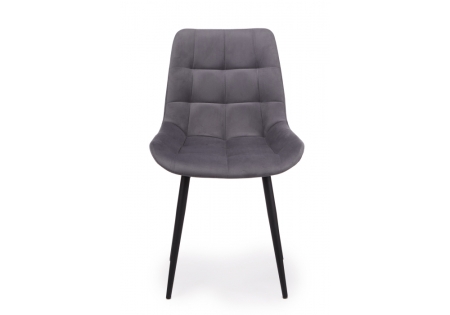 Стул на металлокаркасе Челси 360 К темно-серый (zd 995), черный np