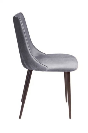 Стул Joe бархат серый Стул Joe бархат серый