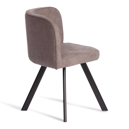 Комплект (стол, 4 стула) QUADRON (mod. PT14) темно-серый