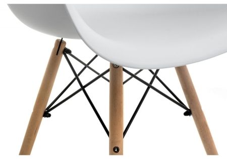 Стул деревянный Ron белый