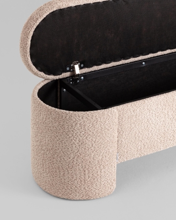 Банкетка Taks с местом для хранения букле капучино Банкетка Taks с местом для хранения букле капучино