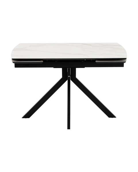 Стол Галац 120*80 см столешница стекло белое