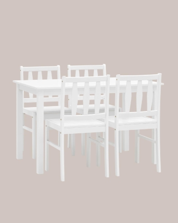 Обеденная группа INGRID белый