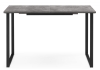 Стол деревянный Лиман 117 (157) x 77 бетон светлый, черный матовый Стол деревянный Лиман 117 (157) x 77 бетон светлый, черный матовый