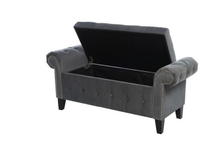 Пуф "Толедо" торокс серый