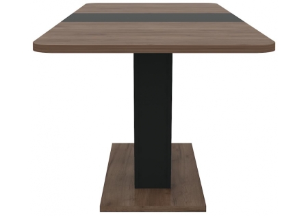 Стол Сиатан дуб табачный, графит Стол Сиатан дуб табачный, графит