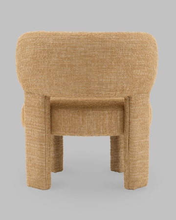 Кресло лаунж Fani горчичный