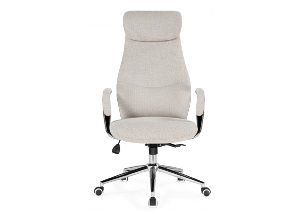 Офисное кресло Modus бежевый, хром