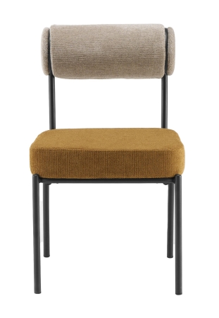 Стул обеденный Ponpoun бежевый терракотовый