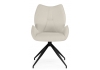 Стул на металлокаркасе Miranda 360 крутящийся бежевый, черный