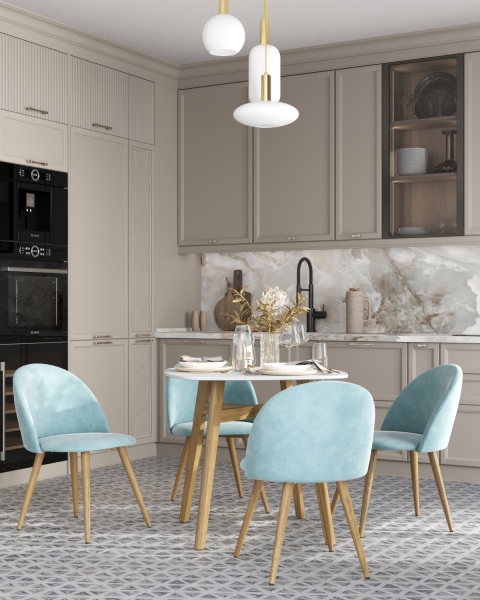 Стол обеденный Target 80*80 белый ножки массив бука Стол обеденный Target 80*80 белый ножки массив бука