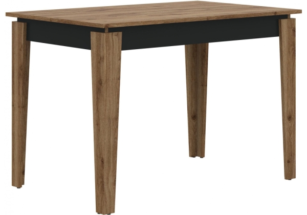 Стол деревянный Алвин дуб вотан, графит