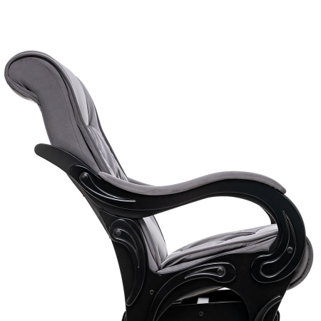 Кресло-маятник Сенатор 78 венге, ткань велютто 32