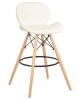 Стул барный BUTTERFLY BAR ножки светлый бук, кремовый