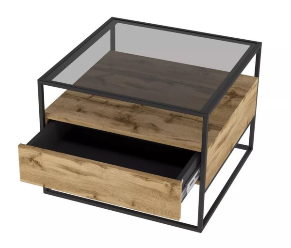 Стол журнальный "Эйден" дуб вотан