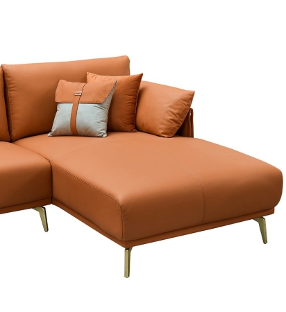 Диван CALIFORNIA NAPPA SF002 коричневый, угол правый Диван CALIFORNIA NAPPA SF002 коричневый, угол правый