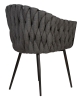 Набор 2 шт Стул обеденный MATILDA, графитовая ткань (LAR-275-21)