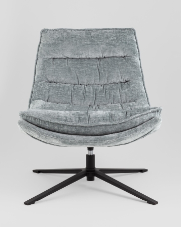 Кресло лаунж Lazy серый