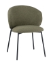 Стул для кухни SOLIS зеленый экомех HUSH 617