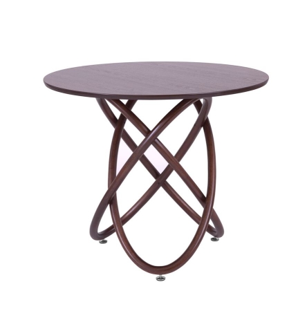 Стол не раскладной Линц 90 темный тон