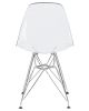 Стул обеденный DSR CASPER ножки хром, прозрачный