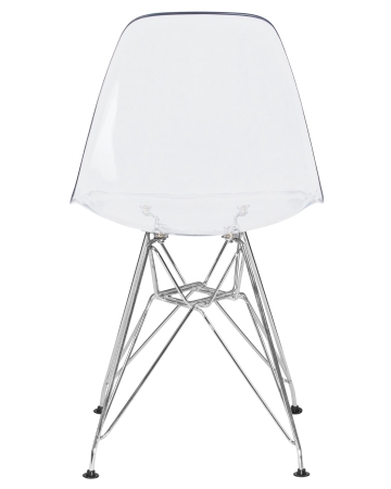 Стул обеденный DSR CASPER ножки хром, прозрачный