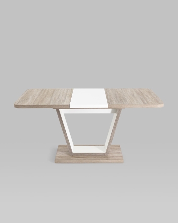 Стол Vector 120-160*80 дуб анкона/белый