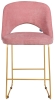 Кресло бар Lars Розов/Линк золото