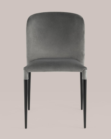Стул Лори велюр серый