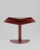 Журнальный столик Cornea металл бордовый