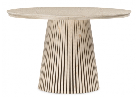 Стол деревянный Mersin 120(200)x120 шпон дуба, бук