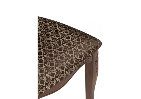 Стул деревянный Эмилин бежевый тк. М14 (Т56), вишня