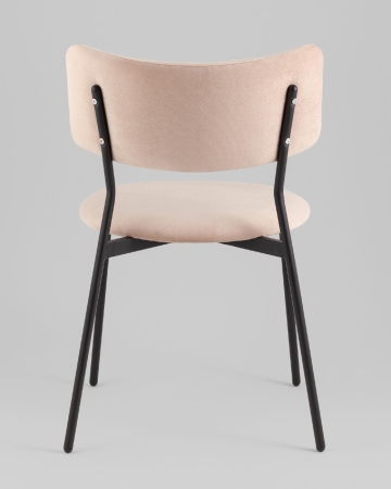 Стул Амелия велюр бежевый