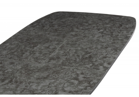 Стол деревянный Кортез 116(160)x77 раздвижной малави, серый