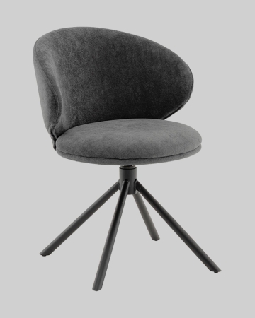 Стул Труфальд велюр темно-серый