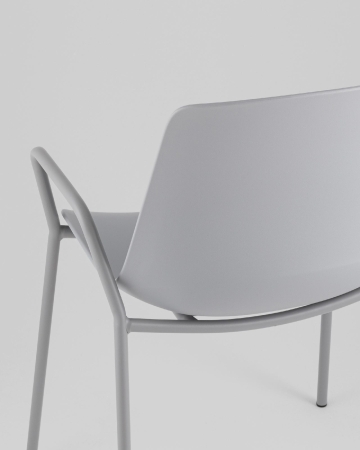 Стул Kaira пластик серый